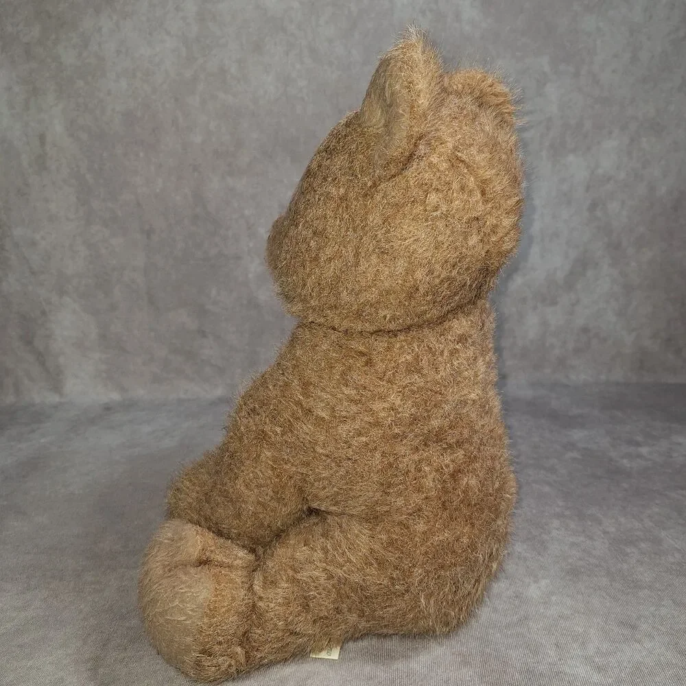 VTG 1976 Dakin Pillow Pet Stuffed Plush Sitting Teddy Bear Brown